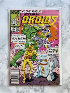 Star Wars Droids #1 Marvel Star Comics 1st Issue 1986